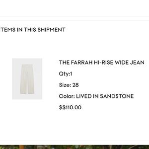 Aritzia Denim Forum
THE FARRAH HI-RISE WIDE JEAN
